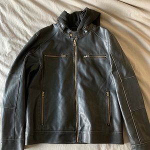 Guess Heavy Leather Jacket